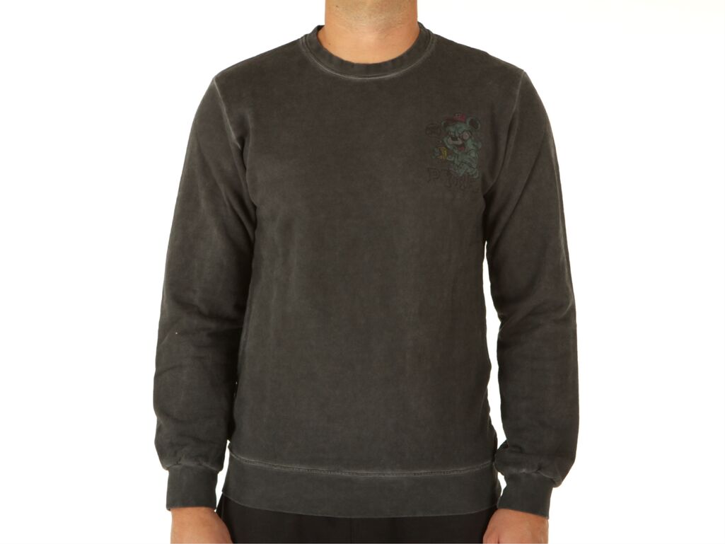 Felpa Girocollo Uomo In Felpa Nero - Felpe uomo Pyrex. Disponibile in diverse taglie: l, m, s, xl e colori grigio, nero. YOUSPO