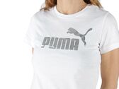 Puma ESS+ TEXTURED FOIL BIG LOGO TEE woman 688908 02