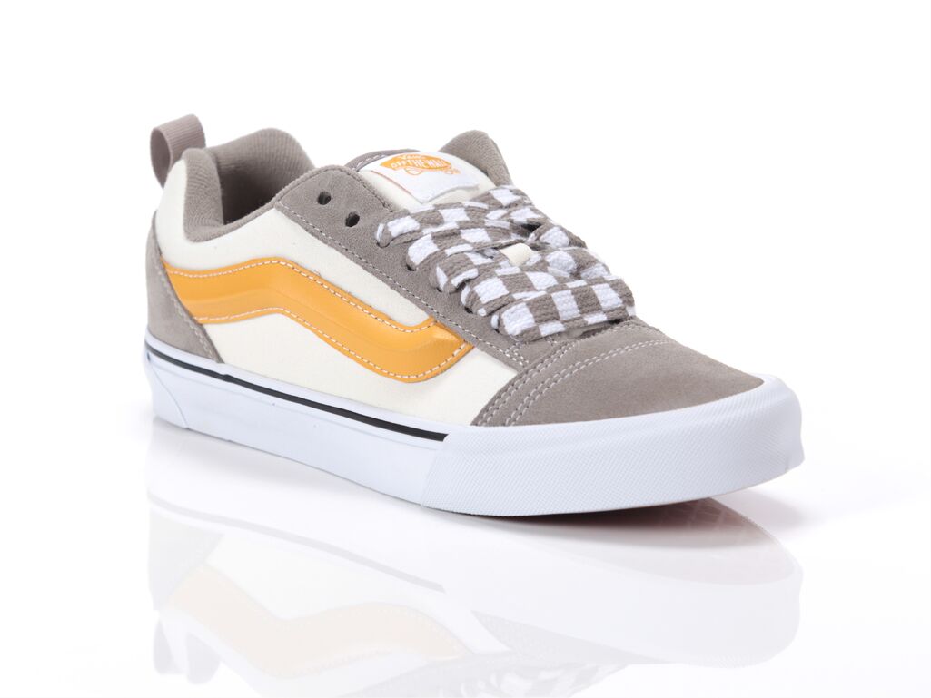  Knu Skool Mega Check Gray Marsh - Sneakers uomo Vans. Disponibile in diverse taglie: 40, 41, 42, 43, 44, 45 e colori giallo, gr