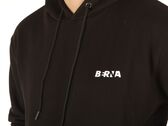Berna Felpa Cappuccio Logo Nero man 220047-1