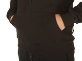 Berna Felpa Cappuccio Logo Nero man 220047-1