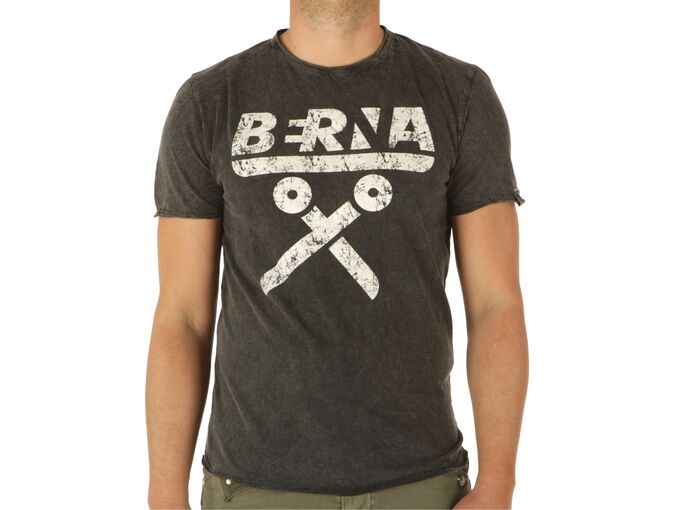 Berna T-Shirt Stond Stampa Sw Nero man 220064-1