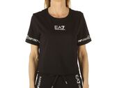 Emporio Armani T-Shirt Bianco Nero femme 3LTT08 TJCRZ 1200