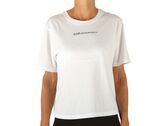 Emporio Armani T-Shirt Logo Crossover Bianco woman 8NTT22 TJBEZ 1100