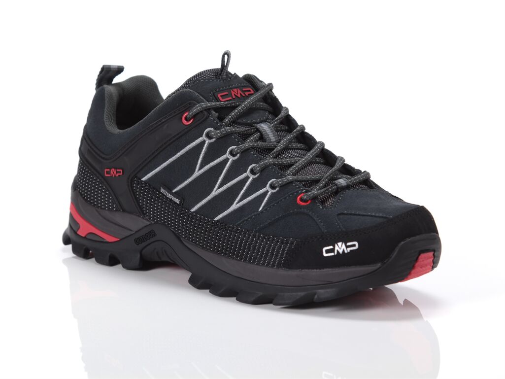  Rigel Low Trekking Shoes - Trekking uomo CMP. Disponibile in diverse taglie: 40, 42, 45 e colori grigio scuro, rosso. YOUSPORTY
