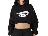 Nike W NSW OS FLC CROP PO HDY DANCE woman FV7777 010
