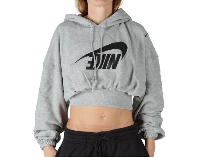 Nike W NSW OS FLC CROP PO HDY DANCE woman FV7777 063