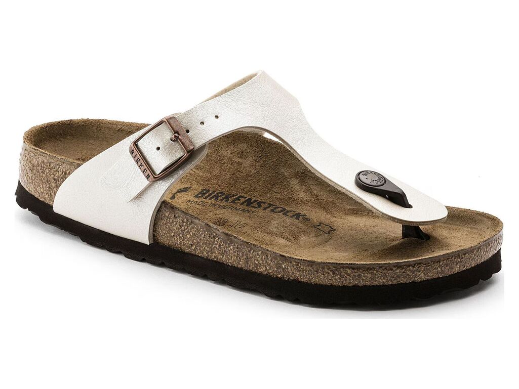 Gizeh - Sandali unisex Birkenstock. Disponibile in diverse taglie: 40, 41, 36, 37, 38, 39 e colori bianco. YOUSPORTY.